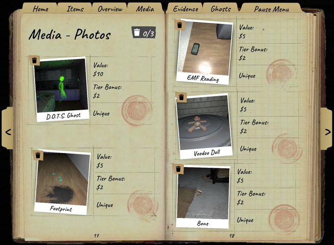 Phasmophobia Chronicle-Update: Fotos