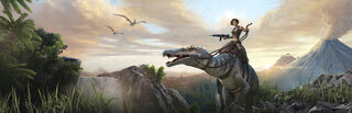 ARK: Survival Evolved – offizielles Steam-Key-Art.
