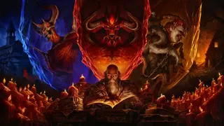 Diablo IV – Deckard Cain vor Diablo, Baal und Mephisto in der Season of Hell’s Legacy