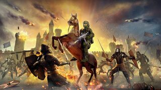 Kingmakers – bewaffnete Spielfigur in einer mittelalterlichen Schlacht