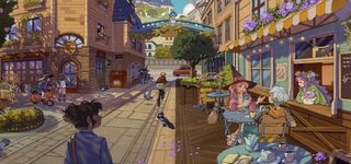Witchbrook – offizielles Steam-Motiv