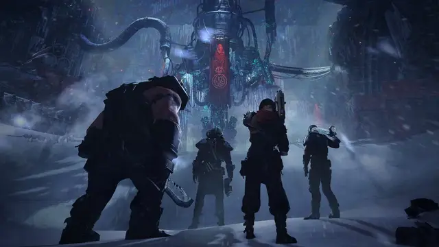 Warhammer 40,000 Darktide offizielles Key Art