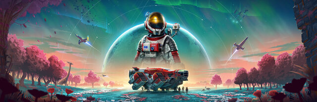 No Man’s Sky – offizielles Steam-Key-Art