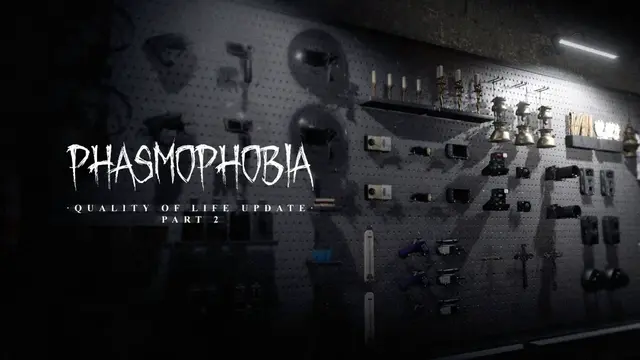 Phasmophobia Quality of Life Update Part 2 mit Ausrüstungswand