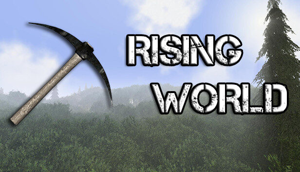 Rising World – offizielles Steam-Motiv