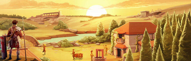 Romestead – offizielles Steam-Key-Art
