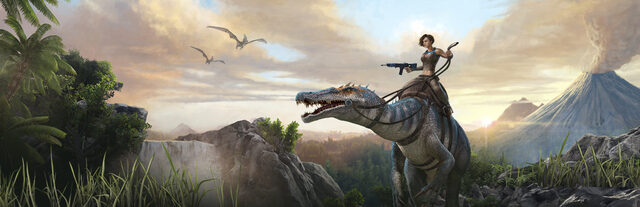 ARK: Survival Evolved – offizielles Steam-Key-Art.