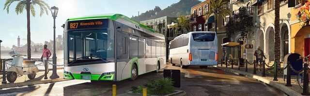 Bus Simulator 27 mit Stadtbus und Reisebus in Felicia Bay