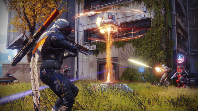 Destiny 2 – Hüter in einer Kampfszene