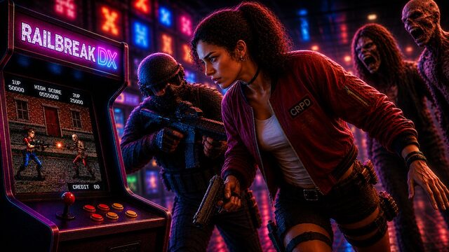 Railbreak DX – offizielles Xbox-Key-Art