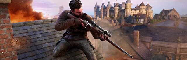 Sniper Elite: Resistance – Scharfschütze in einer Kriegsszene