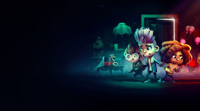 Stage Fright – zwei Figuren in einer gemeinsamen Puzzle-Szene