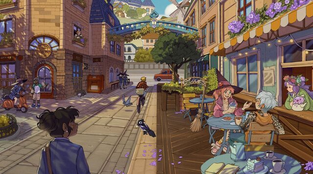 Witchbrook – Figuren in der isometrischen Stadt Mossport