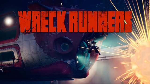Wreck Runners – offizielles Motiv zum September-Playtest mit der ORCA und einer Explosion unter Wasser