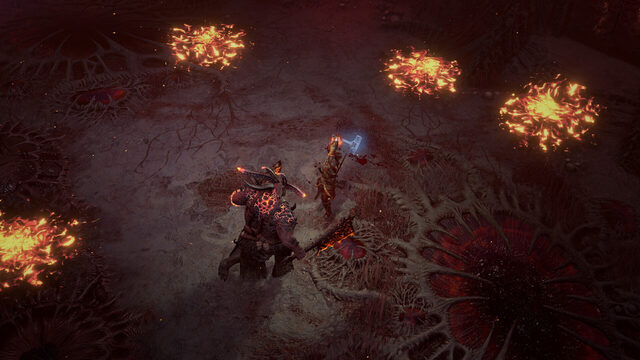 Diablo IV – Kampfszene in Sanktuario
