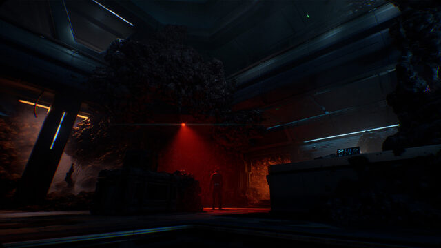 Directive 8020 – Gameplay-Szene aus dem Sci-Fi-Horror an Bord der Cassiopeia