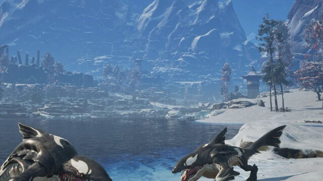 Winterliche Landschaft aus Outward 2